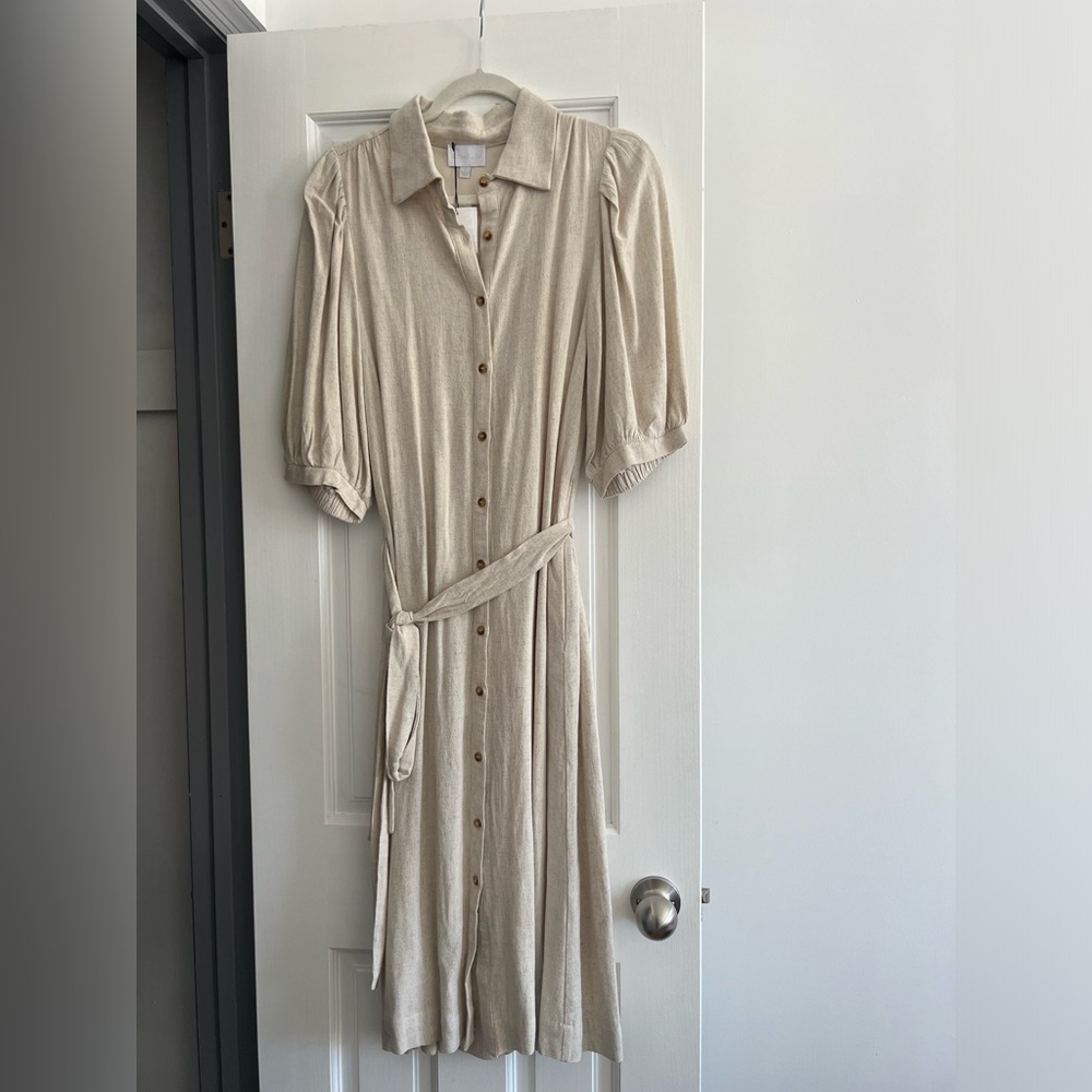 Beige Dress